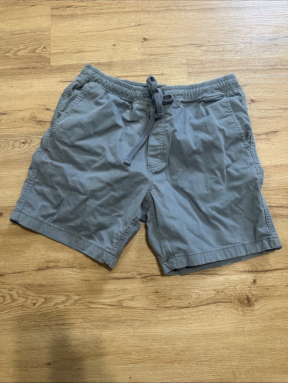 Forever 21 Men's Slate Gray Athletic Drawstring Shorts